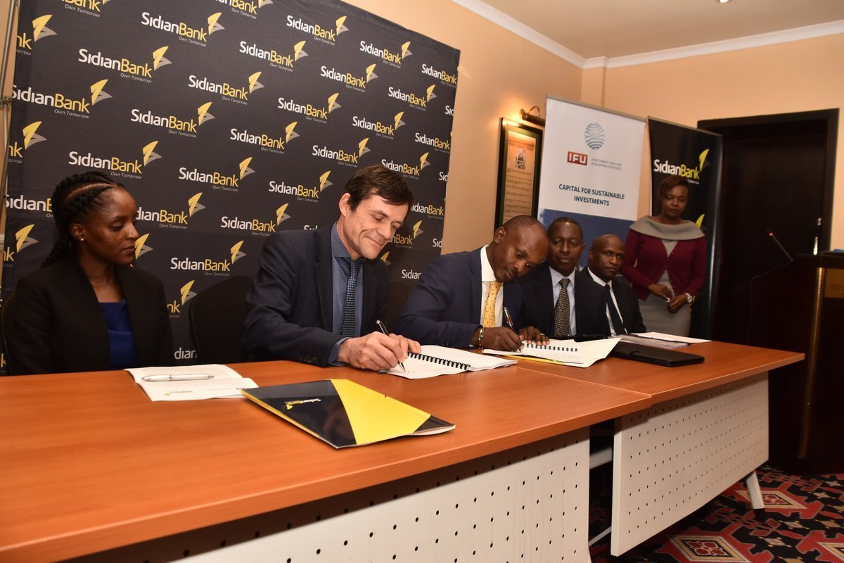 Sidian Bank recieved USD $12 Million funding from IFU